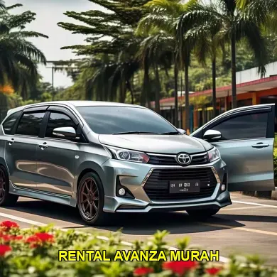 rental avanza murah